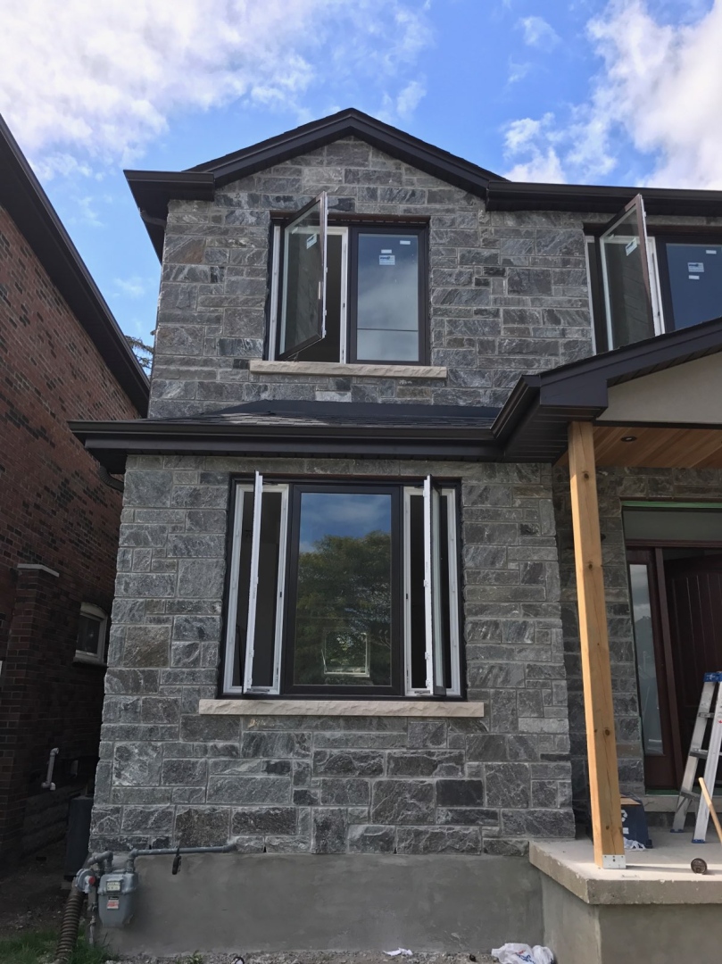 New Home with Stone Facing Hamilton