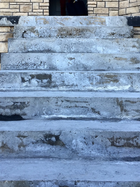 Old Concrete Steps