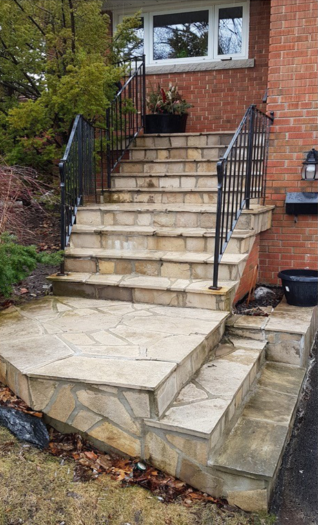 Old Flagstone Steps