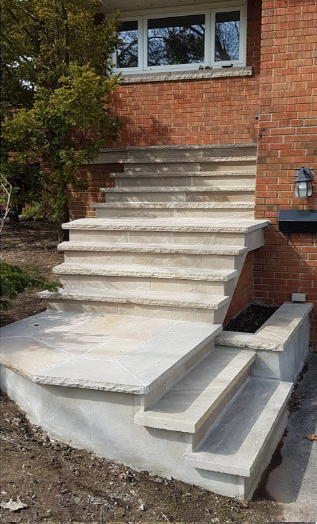 New Flagstone Steps Hamilton