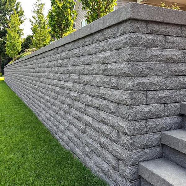 concrete retaining wall